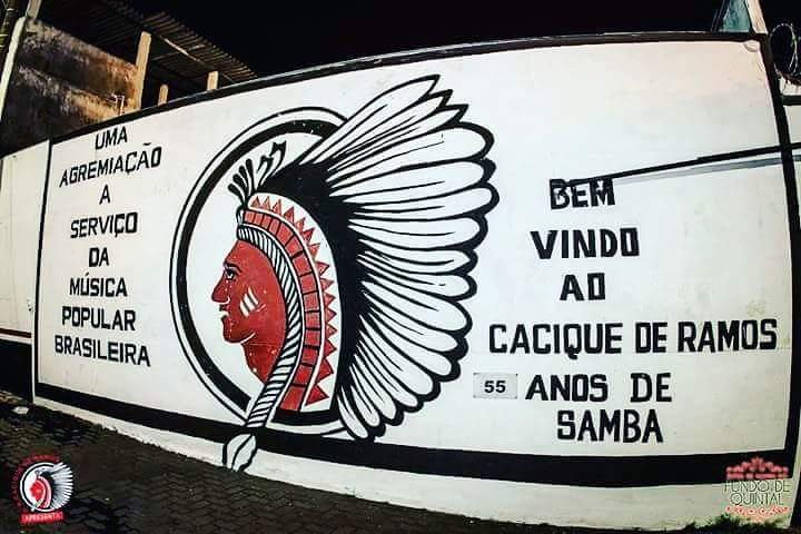 Muro do Cacique de Ramos - Fonte wikifavelas.com.br